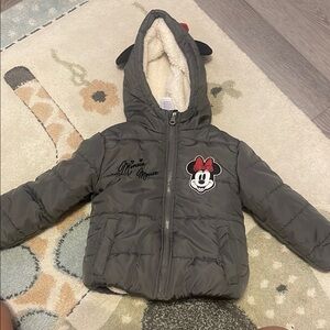 Disney Gray Minnie Mouse Kids Jacket
